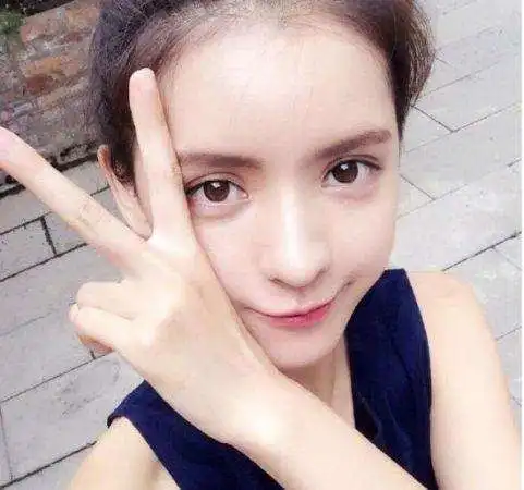 网红女生头像双人张予曦