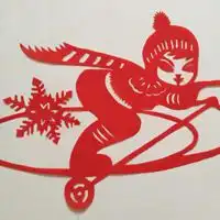 人物头像剪纸图片大全唯美人物剪纸图案