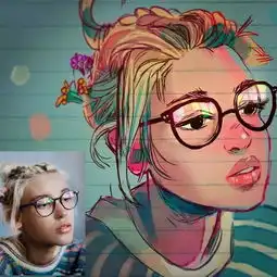 二次元少女头像真人欧美