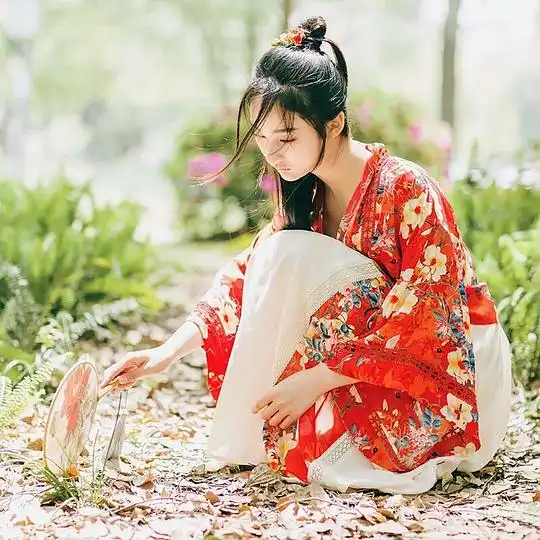 仙女头像堆糖旗袍