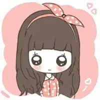 卡通人物低头用手捂着帽子微信头像
