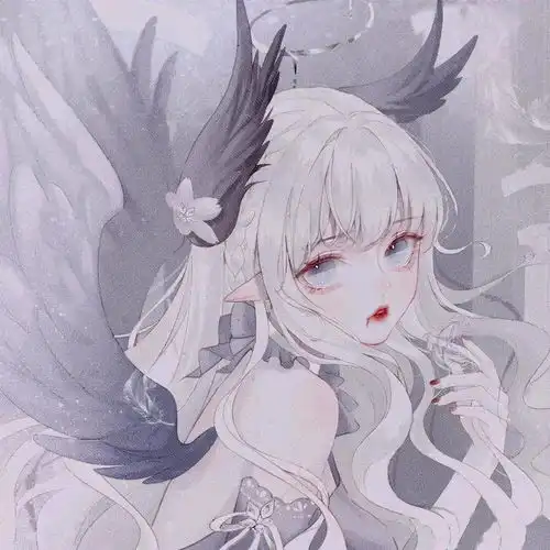 很绝的气质动漫女生头像