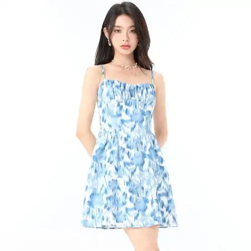 碎花头像女茶歇