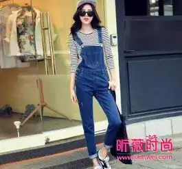 想要轻松减龄又有少女气质来条时尚背带裤吧