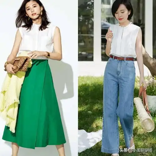 炎炎夏日你喜欢的白色单品,这样穿既清新,又优雅显瘦