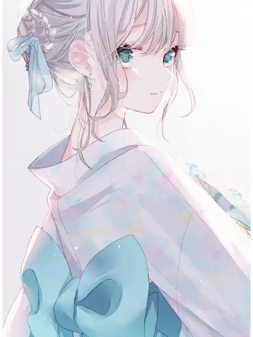 动漫女生头像我喜欢三月的风,四月的雨,不落的太阳和最好的你