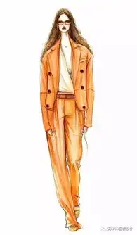 手绘服装效果图步骤讲解成衣效果图对照