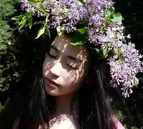 油画棒头像女生仙气金庸