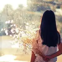 韩国清纯女生头像背影wi