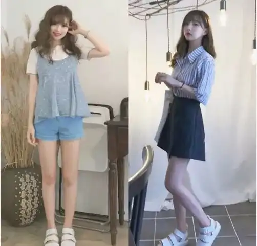 女生长腿腰细头像腰肢
