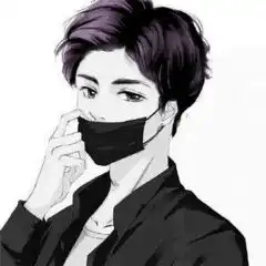 头像女霸气戴帽子口罩动