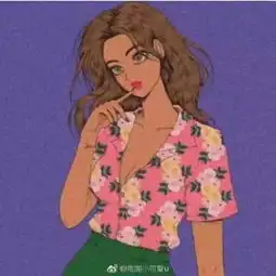 暗黑风的女生头像图片女