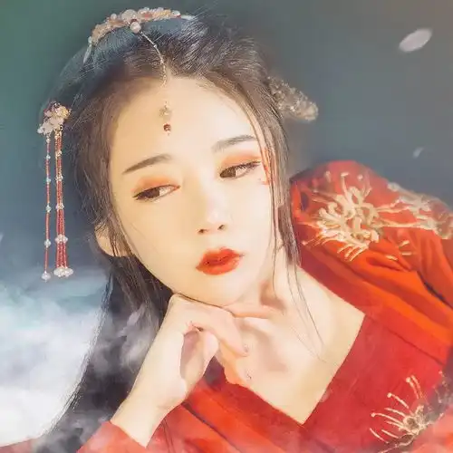 古风头像不愿染是与非