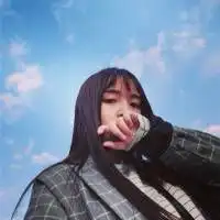 qq头像女生背景天空我会勇敢一点点向你走进