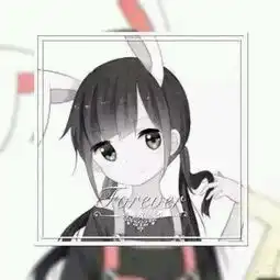 健身女孩卡通头像情头
