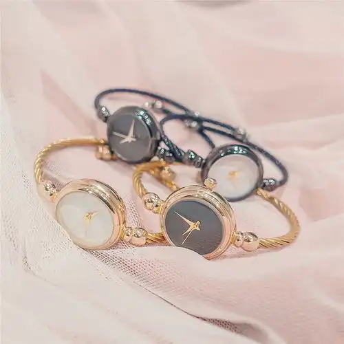 chic风手表女学生韩版简约复古潮流ins防水小清新少女心闺蜜森系