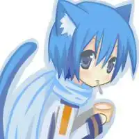 qq头像卡通有猫耳霸气点的男女不限,有尾巴最好