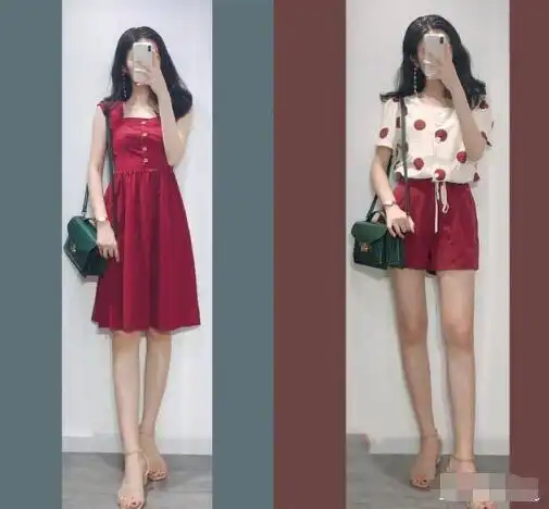 戈蔓婷时尚女装女生穿什么显得小清新
