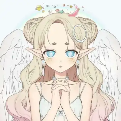 女生可爱头像.清新长发