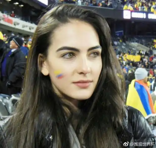世界杯第一美女现场观战世界杯网友比c罗家的漂亮