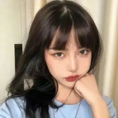 可爱头像真人露脸女生头像