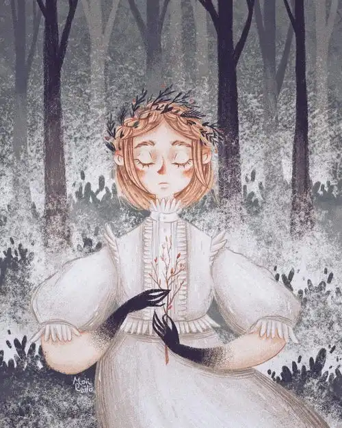 俄罗斯插画师moriraito堆糖,美图壁纸兴趣社区
