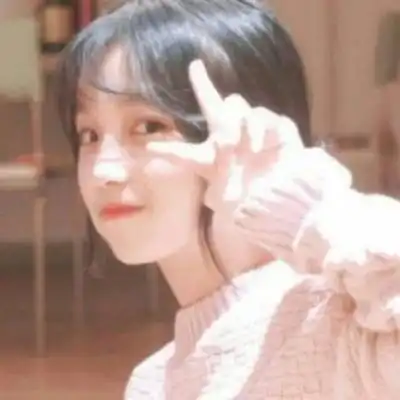 可爱少女头像真人图片手
