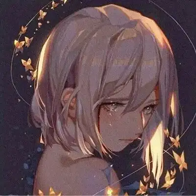 天暗沉沉的但我看你在发光女生动漫头像