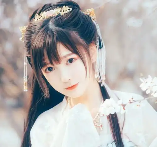 古风皇后真人头像女