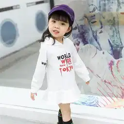 缤果迪士女童春装2019新款韩版字母闪电小公主连衣裙女宝宝时尚印花卫衣裙蜜芽,中国领先的进口母婴限时特卖商城