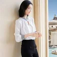 最新女生头像气质衬衫