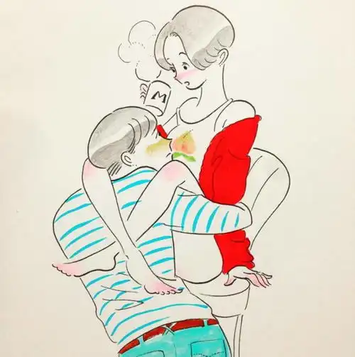 她用插画,画出男女那些事,在ins拥有超高人气