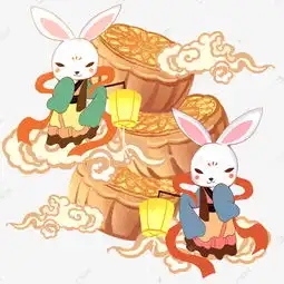 古风拟人玉兔素材图片免费下载千库网