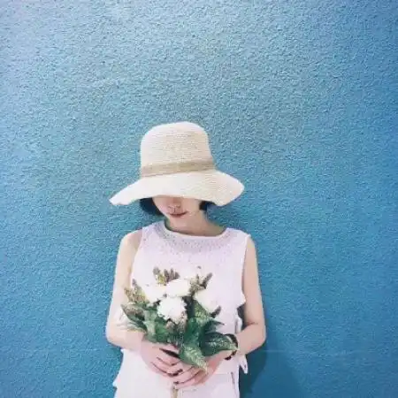 女生头像小清新可爱高清图片长发的美女又好看的