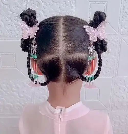 儿童发型女孩编发教程儿童发型女孩编发教程短发
