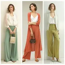 夏日简约系穿搭look,做个时尚的高冷女神