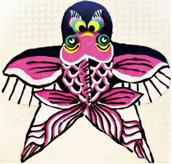 五一将至,快来与小画师们一同放风筝吧
