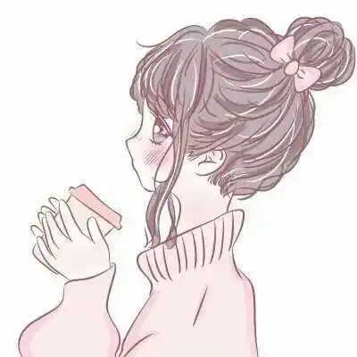 卡通头像女手绘头像图片