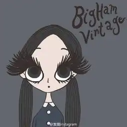 泰国插画师笔下的长睫毛女孩系列作品