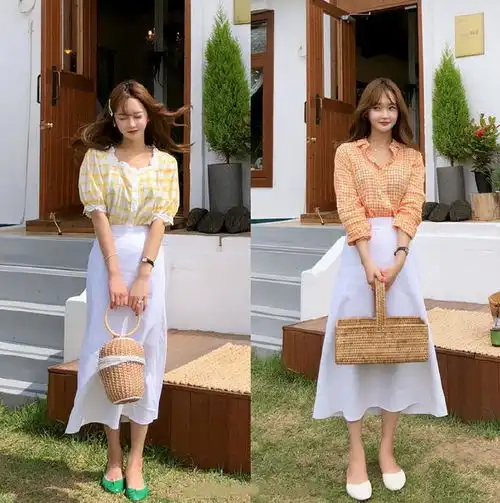 适合3040岁女人的夏末气质穿搭,略带轻熟感更有女人味