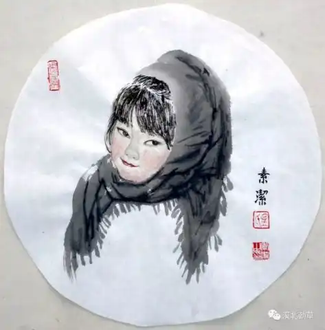 画家温素洁才艺展示