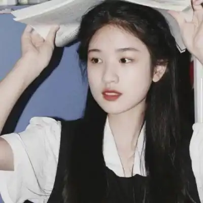 青春真人少女照片头像,青春美好时光