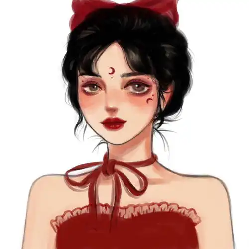 手绘动漫女头