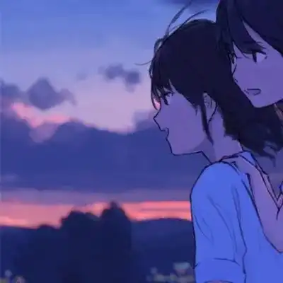 闺蜜头像我以月亮起誓