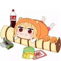 可乐女孩头像网红动漫可乐少女头像图片
