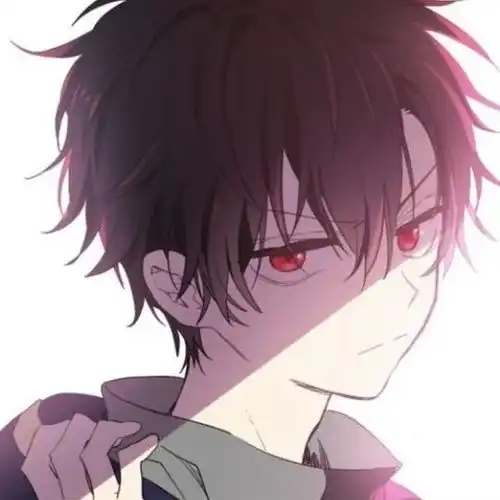 手绘二次元男生头像