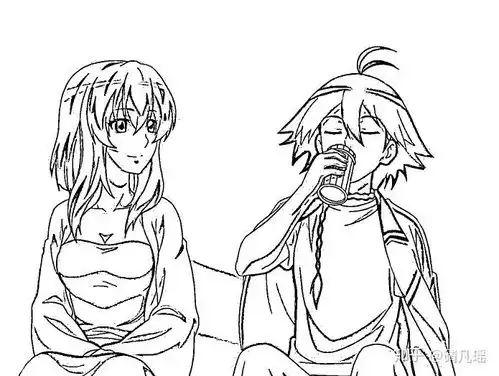 利用ps把动漫人物的线稿提取出来