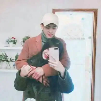 文艺范的情侣头像图片简单又好看经典一对