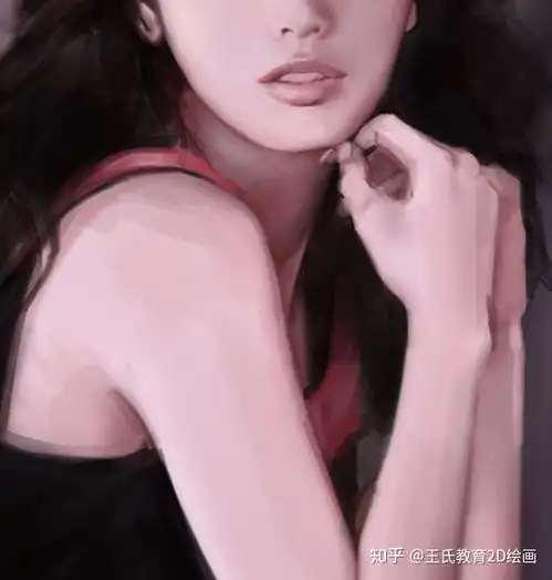 实用绘画教程教你用ps制作女生插画头像