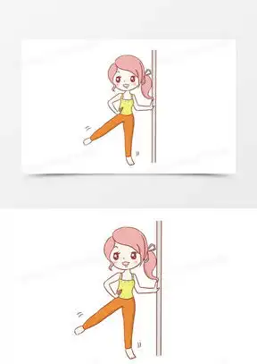 图片素材手绘少女设计模板下载熊猫办公
